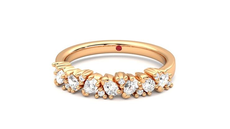 Taylor & Hart Wonder Wedding Ring 360 degree image 28