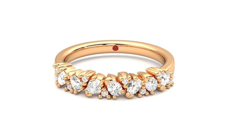 Taylor & Hart Wonder Wedding Ring 360 degree image 29