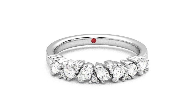 Taylor & Hart Wonder Wedding Ring 360 degree image 2