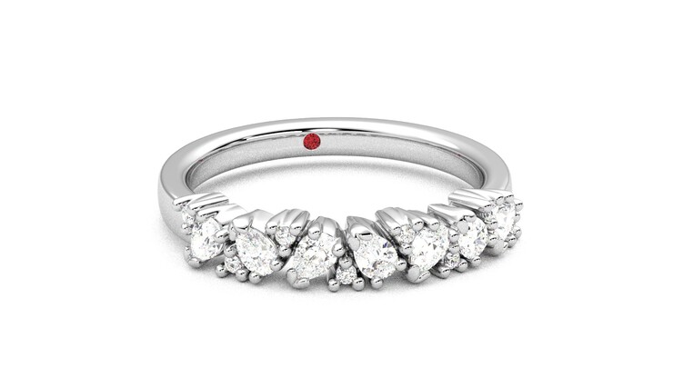 Taylor & Hart Wonder Wedding Ring 360 degree image 3
