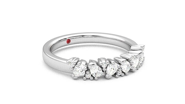 Taylor & Hart Wonder Wedding Ring 360 degree image 6