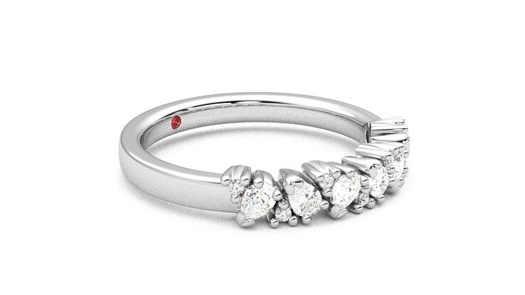 Taylor & Hart Wonder Wedding Ring 360 degree image 7