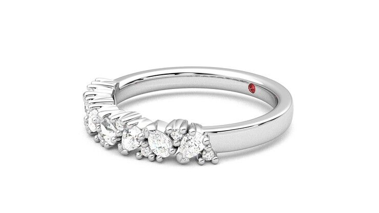 Taylor & Hart Wonder Wedding Ring 360 degree image 23