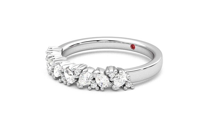 Taylor & Hart Wonder Wedding Ring 360 degree image 24
