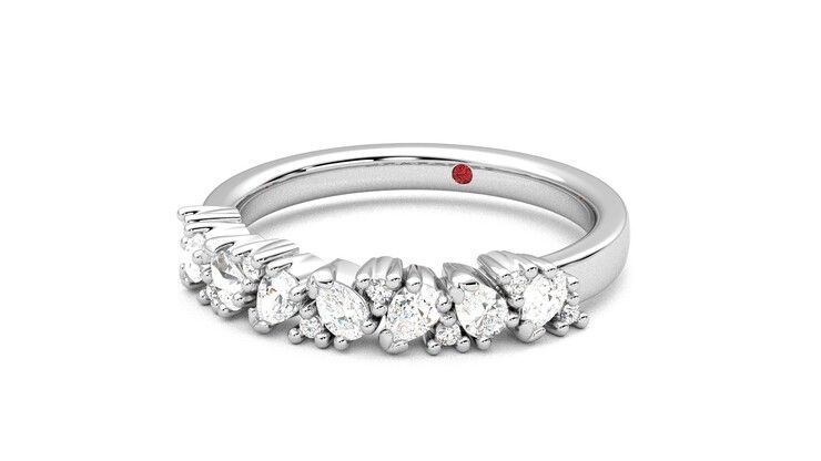 Taylor & Hart Wonder Wedding Ring 360 degree image 26