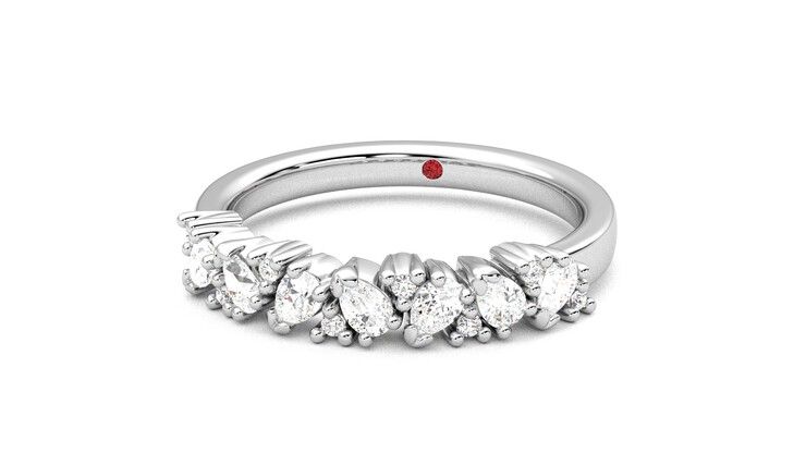 Taylor & Hart Wonder Wedding Ring 360 degree image 27