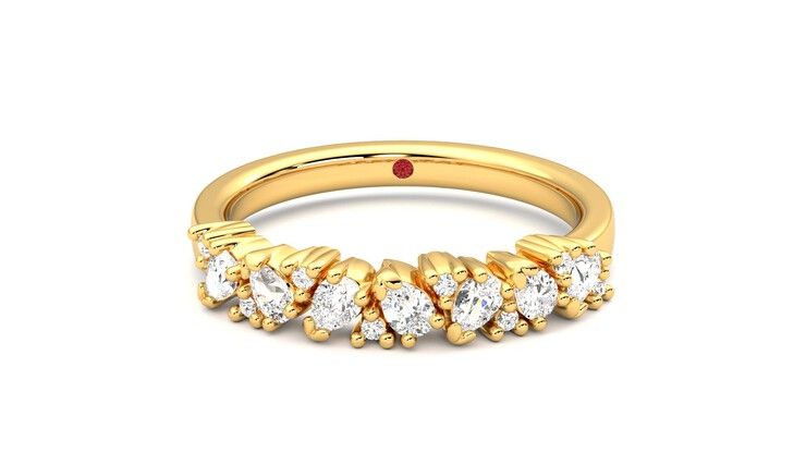 Taylor & Hart Wonder Wedding Ring 360 degree image 0