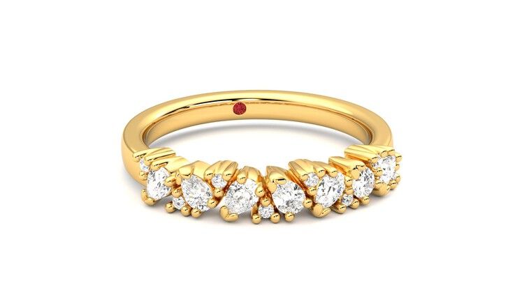 Taylor & Hart Wonder Wedding Ring 360 degree image 3