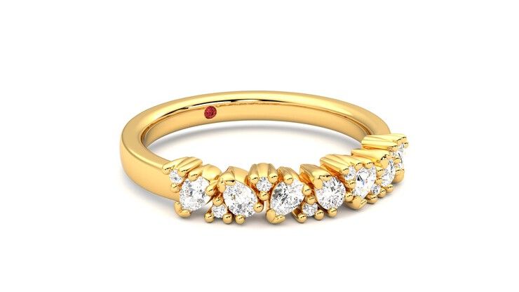 Taylor & Hart Wonder Wedding Ring 360 degree image 5
