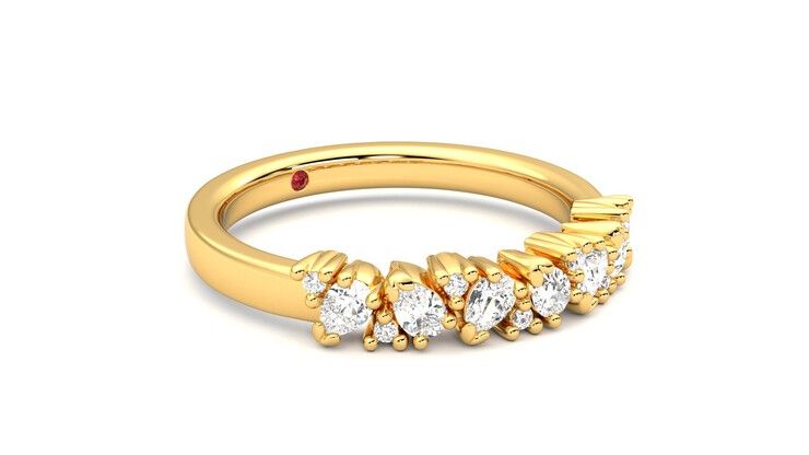 Taylor & Hart Wonder Wedding Ring 360 degree image 6