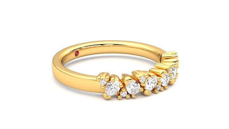 Taylor & Hart Wonder Wedding Ring 360 degree image 7