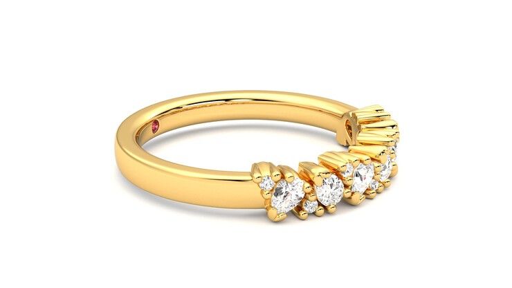 Taylor & Hart Wonder Wedding Ring 360 degree image 8