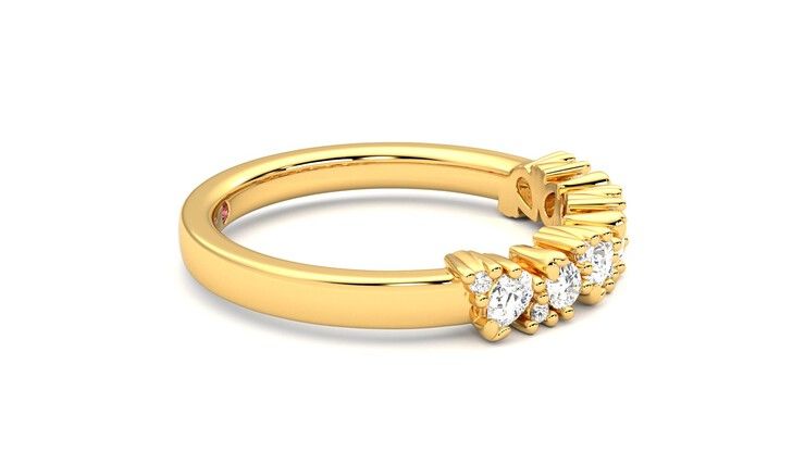 Taylor & Hart Wonder Wedding Ring 360 degree image 9