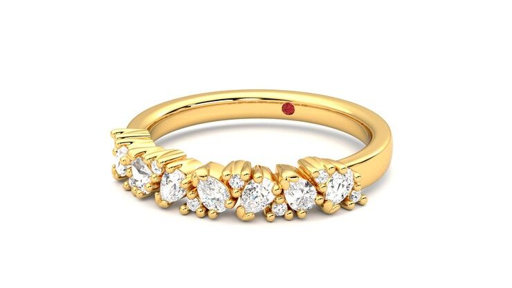 Taylor & Hart Wonder Wedding Ring 360 degree image 26