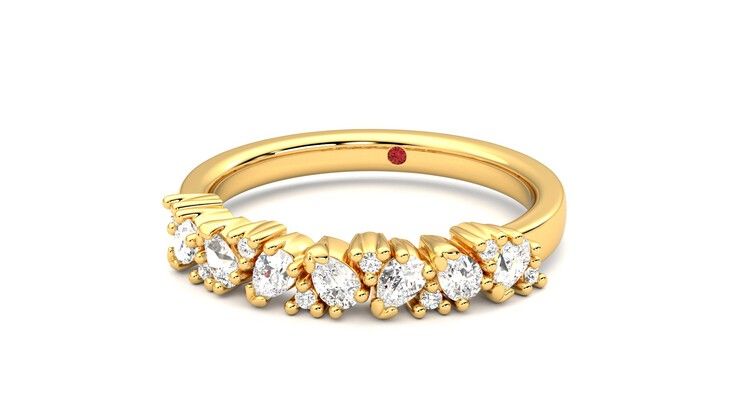 Taylor & Hart Wonder Wedding Ring 360 degree image 27