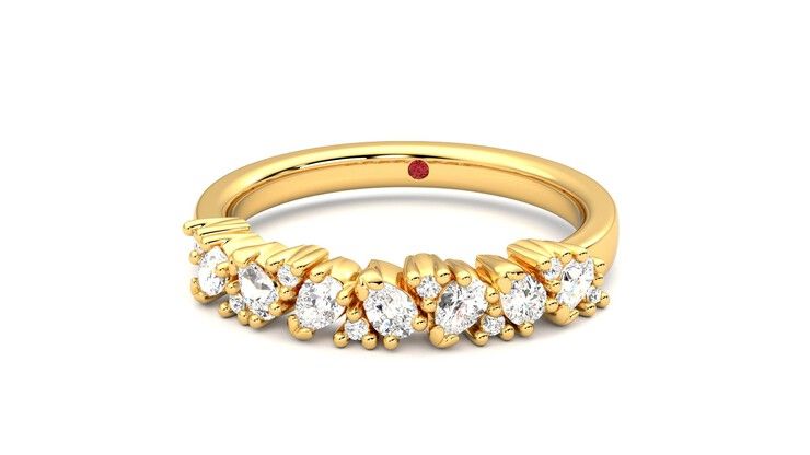 Taylor & Hart Wonder Wedding Ring 360 degree image 28