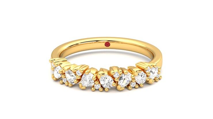 Taylor & Hart Wonder Wedding Ring 360 degree image 29