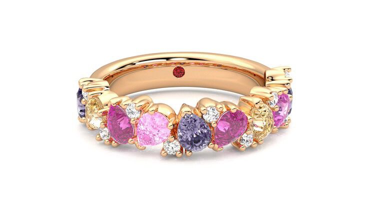 Taylor & Hart Wonder Wedding Ring 360 degree image 2