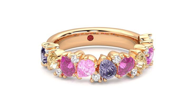 Taylor & Hart Wonder Wedding Ring 360 degree image 3