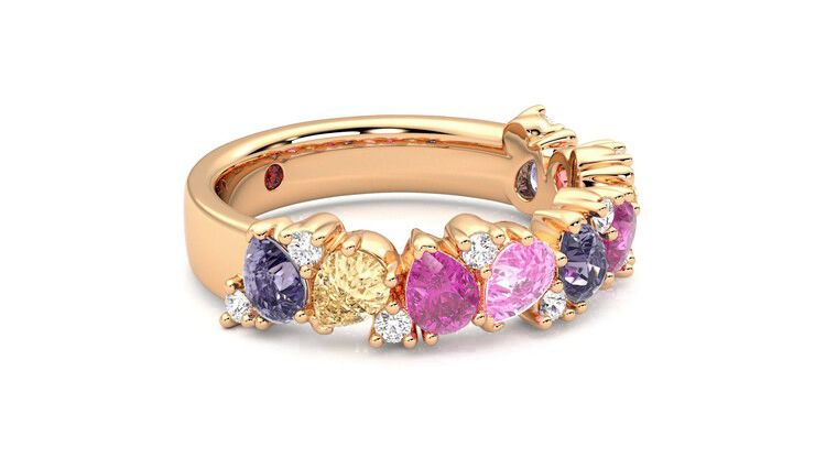 Taylor & Hart Wonder Wedding Ring 360 degree image 7