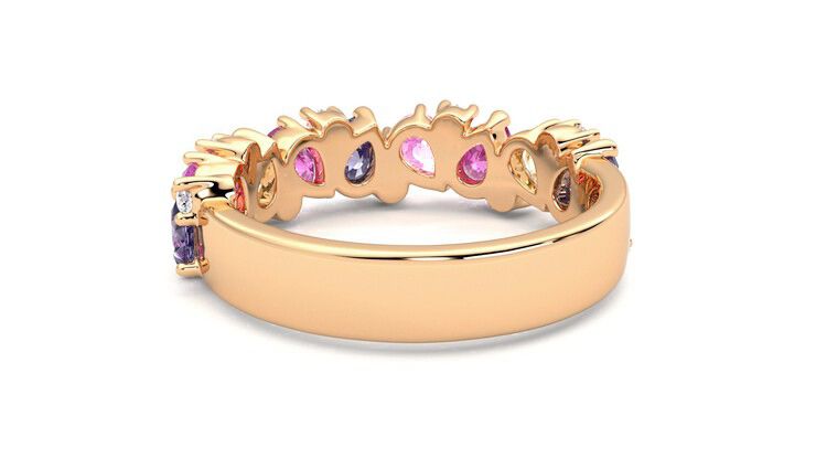 Taylor & Hart Wonder Wedding Ring 360 degree image 16