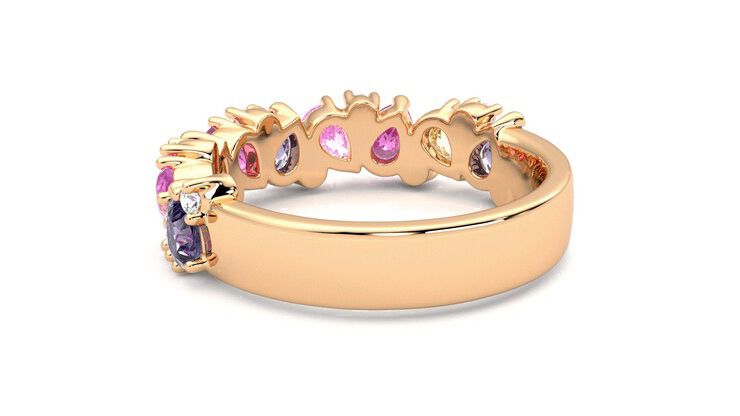 Taylor & Hart Wonder Wedding Ring 360 degree image 17