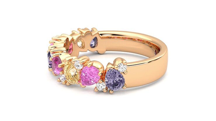Taylor & Hart Wonder Wedding Ring 360 degree image 21