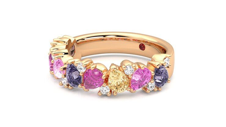 Taylor & Hart Wonder Wedding Ring 360 degree image 24