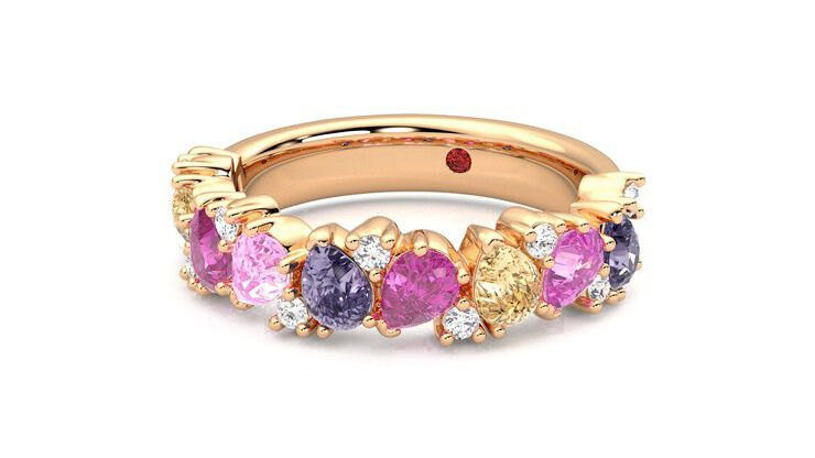Taylor & Hart Wonder Wedding Ring 360 degree image 26