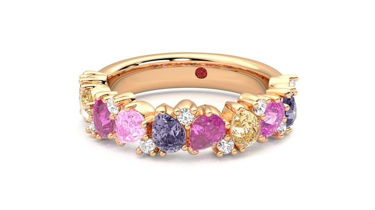 Taylor & Hart Wonder Wedding Ring 360 degree image 27