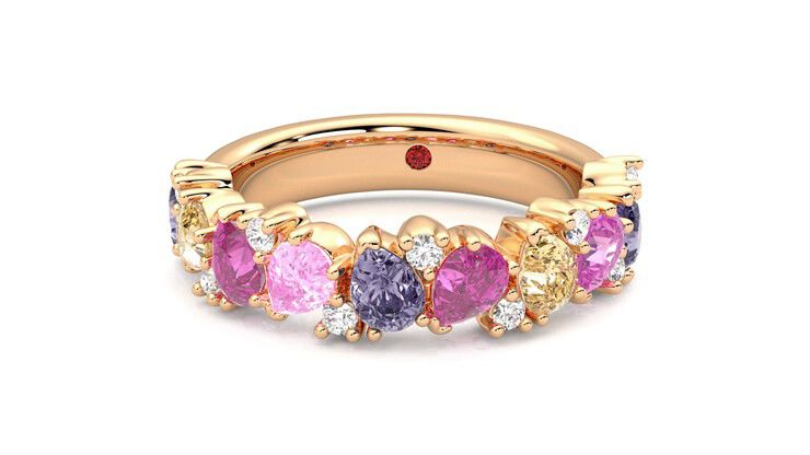 Taylor & Hart Wonder Wedding Ring 360 degree image 28