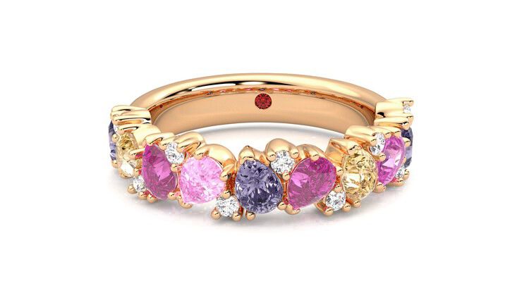 Taylor & Hart Wonder Wedding Ring 360 degree image 29