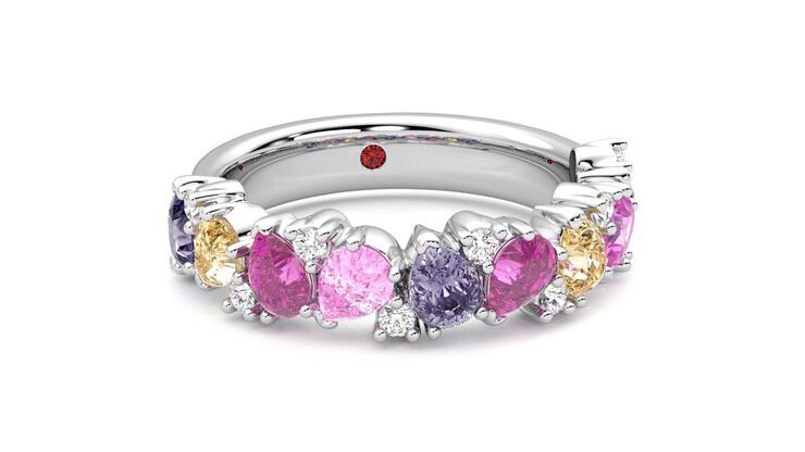 Taylor & Hart Wonder Wedding Ring 360 degree image 3