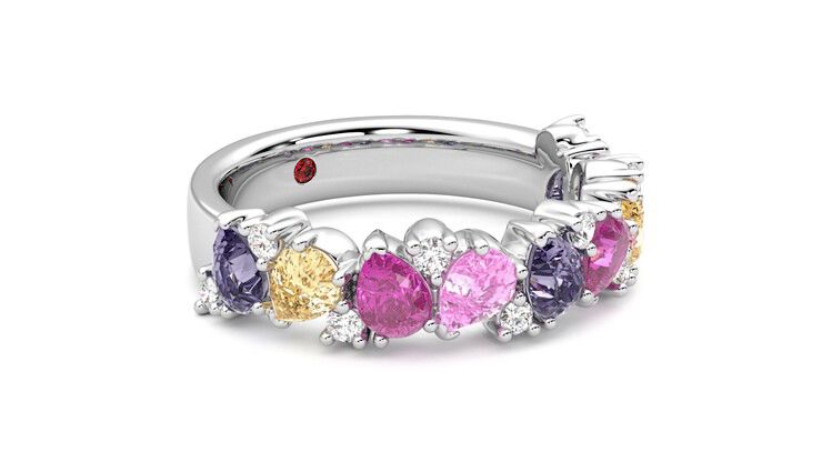 Taylor & Hart Wonder Wedding Ring 360 degree image 6