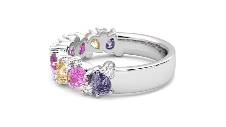 Taylor & Hart Wonder Wedding Ring 360 degree image 20