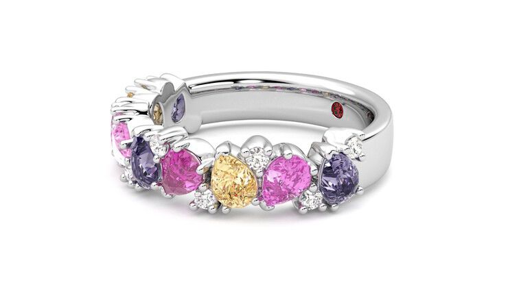 Taylor & Hart Wonder Wedding Ring 360 degree image 23