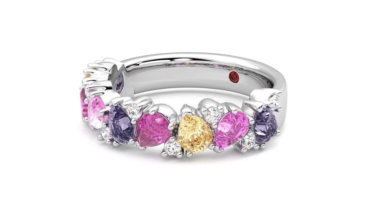 Taylor & Hart Wonder Wedding Ring 360 degree image 24