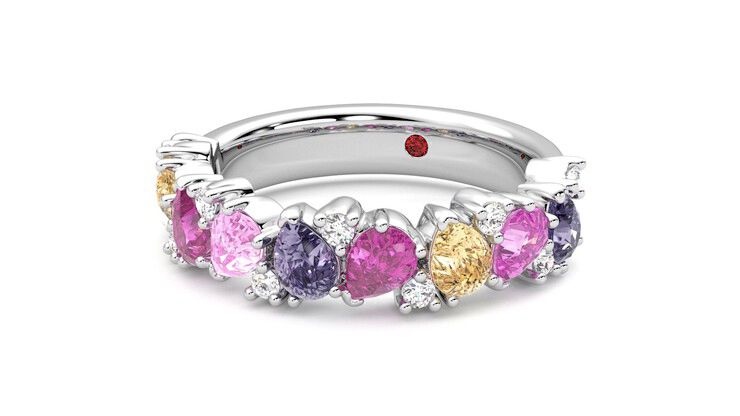 Taylor & Hart Wonder Wedding Ring 360 degree image 26
