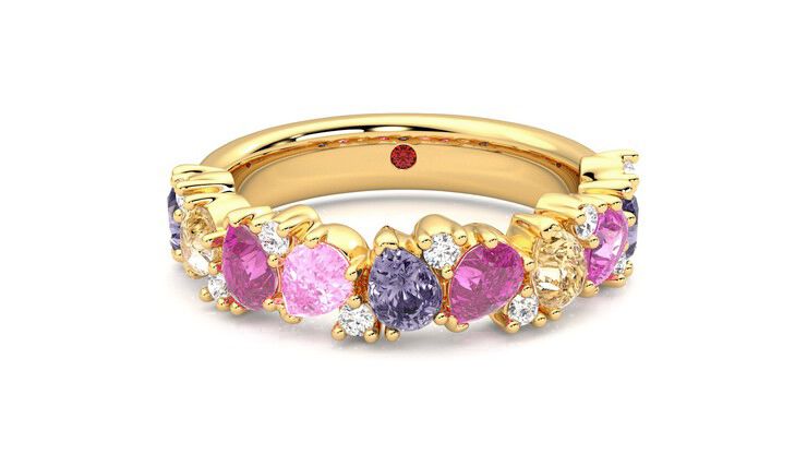 Taylor & Hart Wonder Wedding Ring 360 degree image 0