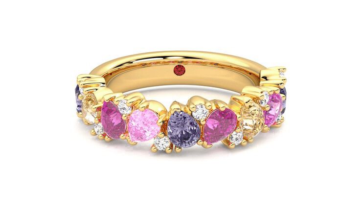 Taylor & Hart Wonder Wedding Ring 360 degree image 1