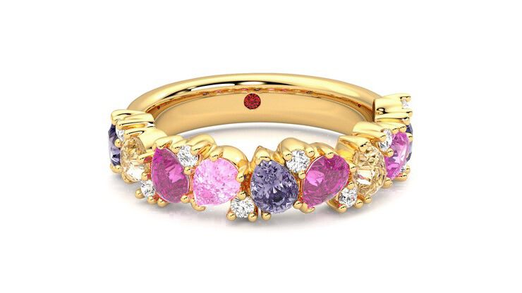 Taylor & Hart Wonder Wedding Ring 360 degree image 2