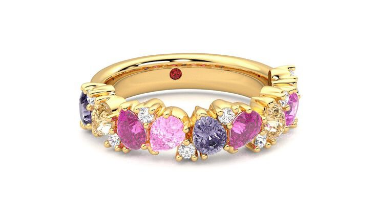 Taylor & Hart Wonder Wedding Ring 360 degree image 3