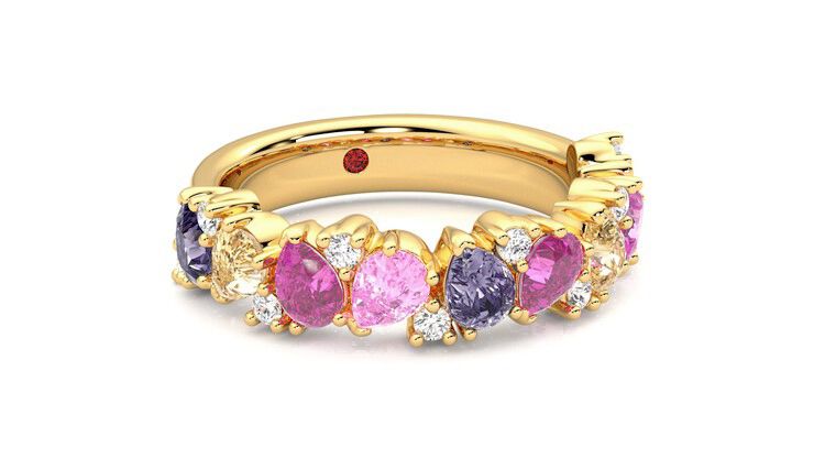 Taylor & Hart Wonder Wedding Ring 360 degree image 4
