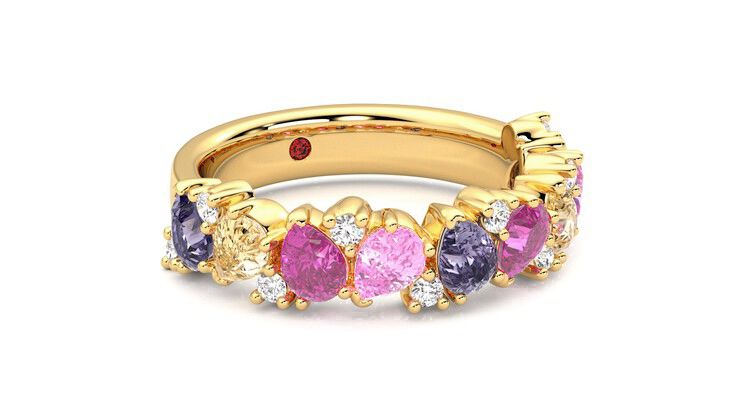 Taylor & Hart Wonder Wedding Ring 360 degree image 5