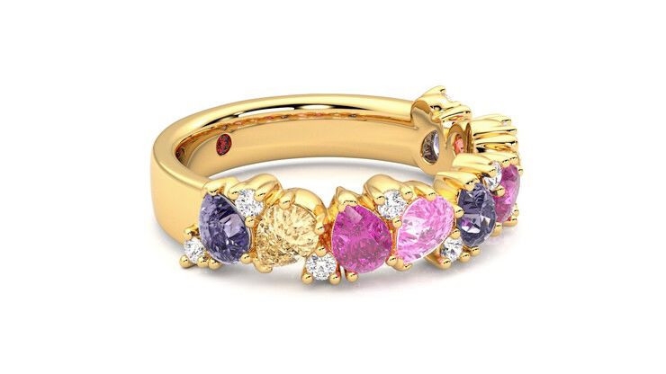 Taylor & Hart Wonder Wedding Ring 360 degree image 7