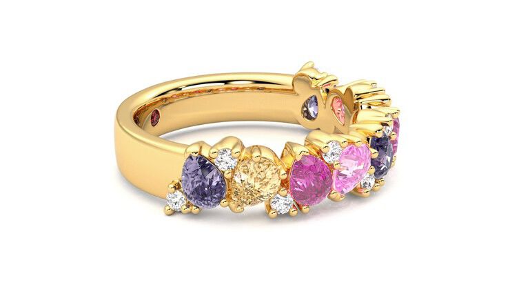 Taylor & Hart Wonder Wedding Ring 360 degree image 8