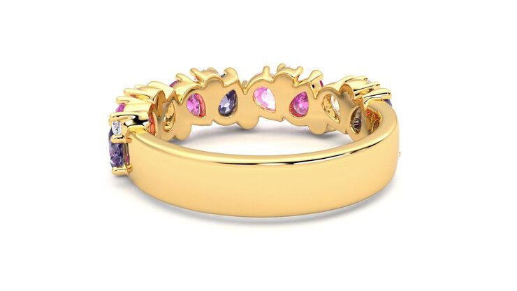 Taylor & Hart Wonder Wedding Ring 360 degree image 16