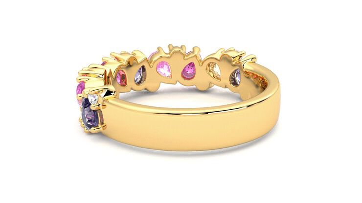 Taylor & Hart Wonder Wedding Ring 360 degree image 17