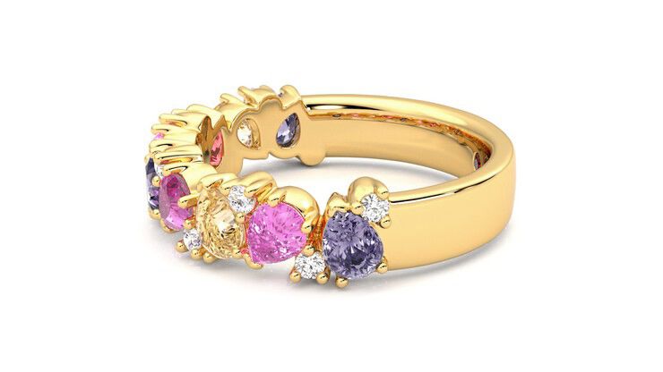 Taylor & Hart Wonder Wedding Ring 360 degree image 21