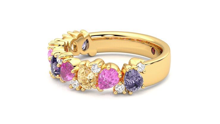 Taylor & Hart Wonder Wedding Ring 360 degree image 22